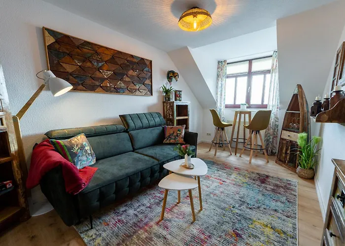 Schlossberg-domizil Mit Weitblick - Arbeitsplatz, Balkon, Netflix, Badewanne & Yogamatte Chemnitz